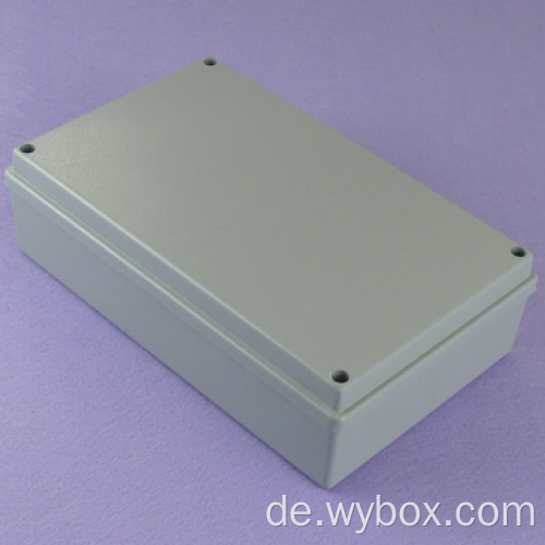 Aluminiumbox für Leiterplatten-Kabelanschlussdosen Aluminiumgehäuse Elektronikbox Kundenspezifisches Gehäuse AWP066 mit Größe 252*157*55mm